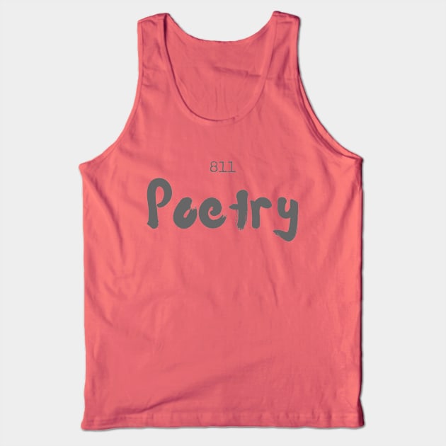 Poetry Tank Top by friendlyletters